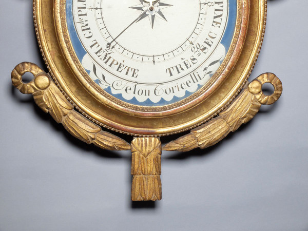 Louis XVI period medallion barometer