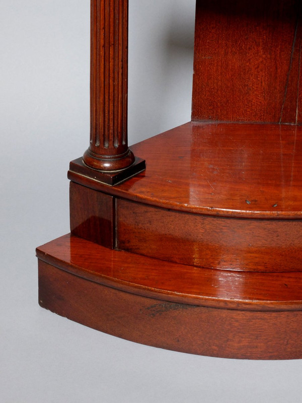 Pair of neo-classical corner shelves