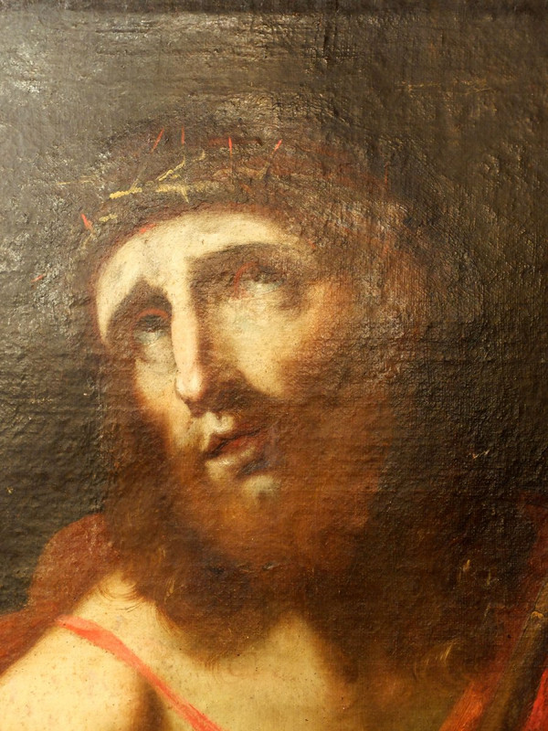 Christ with a reed - Italian school, 17th century