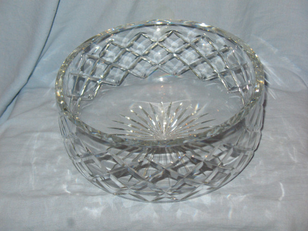 Daum crystal salad bowl, 20th century