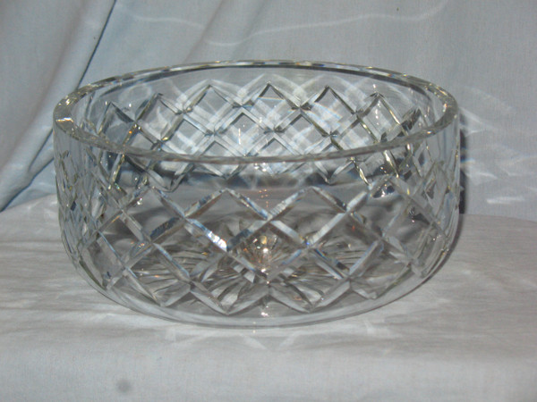 Daum crystal salad bowl, 20th century