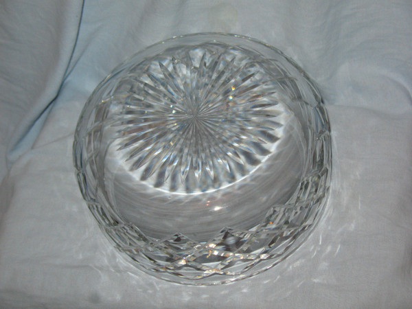 Daum crystal salad bowl, 20th century