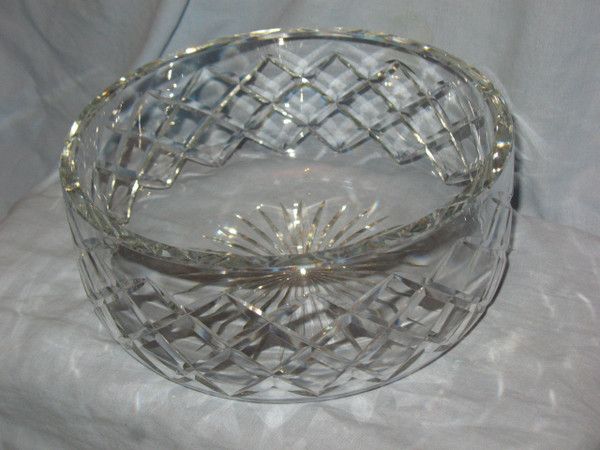 Daum crystal salad bowl, 20th century