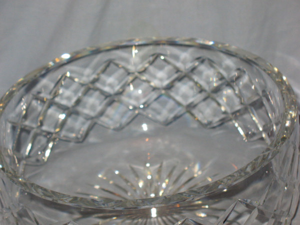 Daum crystal salad bowl, 20th century