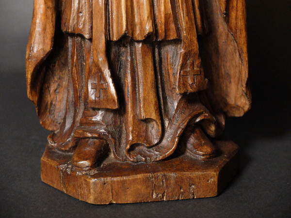 Sculpture of a bishop - 19th century