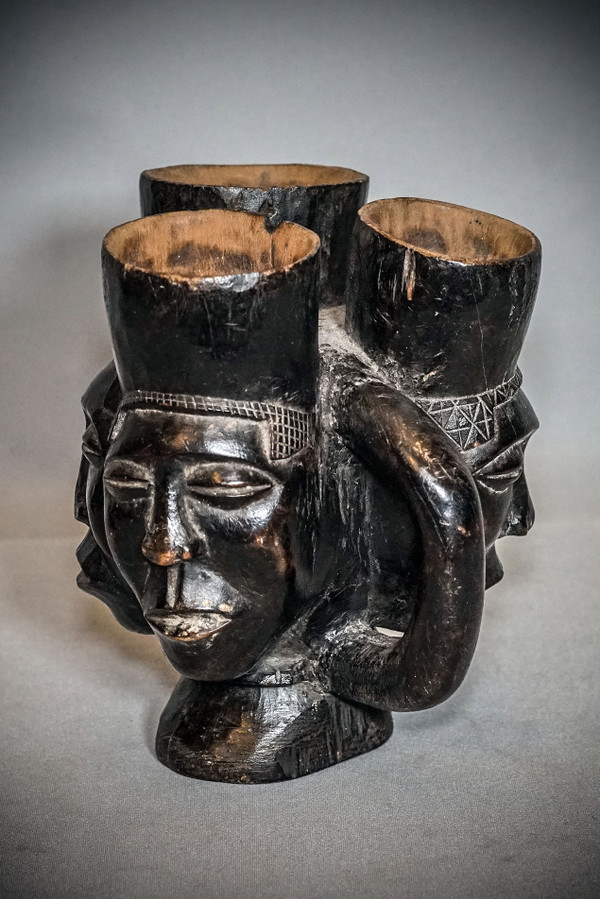 Kuba ceremonial cup, Africa