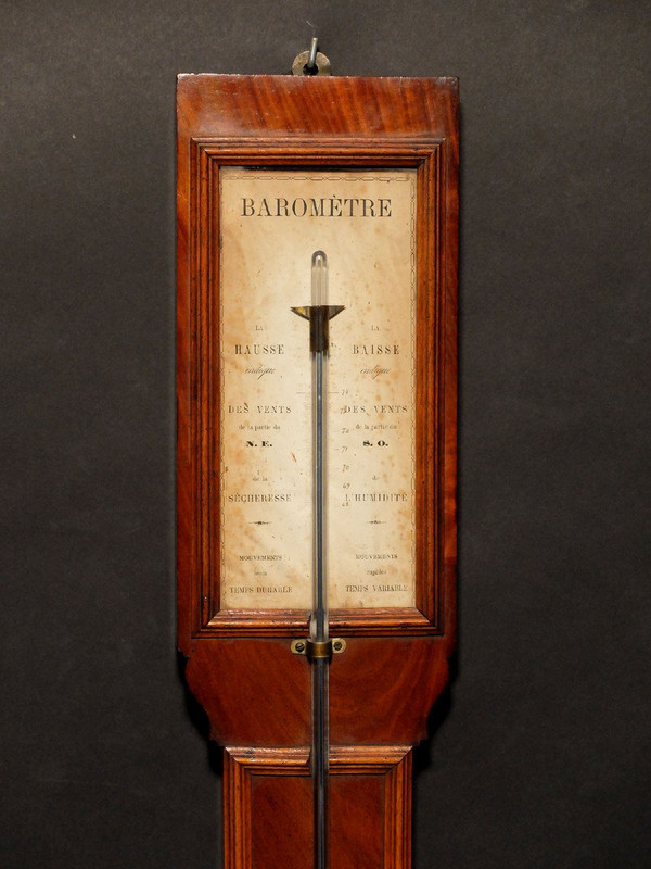 Mercury barometer from the Restoration period