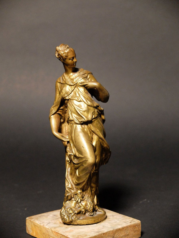 Paire de bronzes italiens - Minerve et Judith