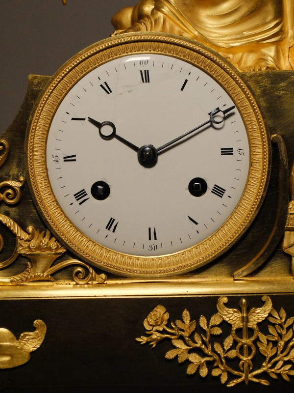 Orologio d'epoca impero - Le messager