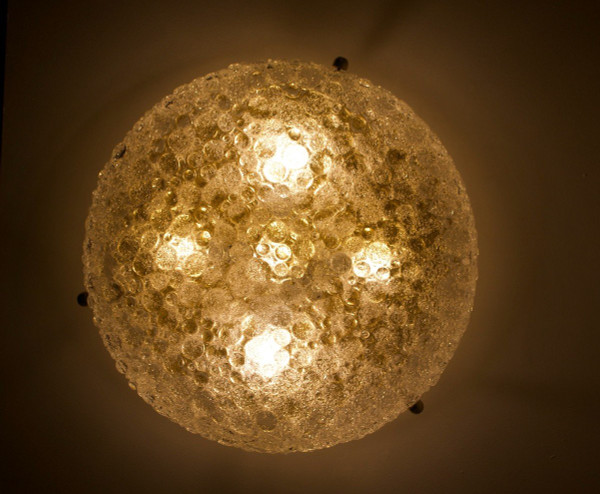 Murano Frosted Glass Ceiling Light