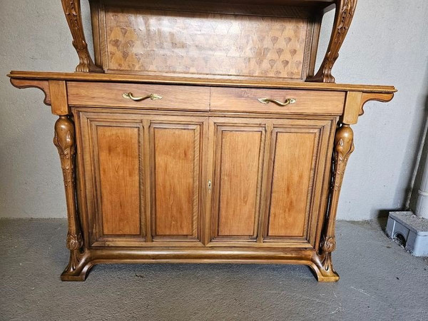 Louis Majorelle Art Nouveau "chicorée" sideboard