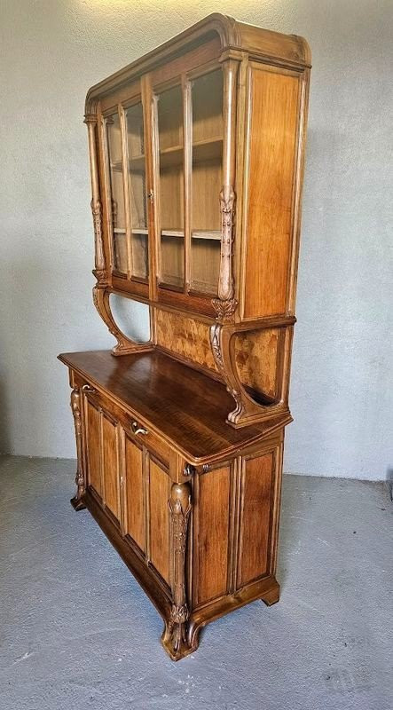 Louis Majorelle Art Nouveau "chicorée" sideboard