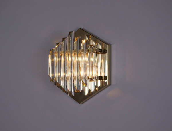 Venini Style Prism Wall Lamp