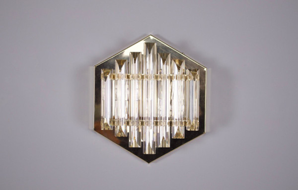 Venini Style Prism Wall Lamp