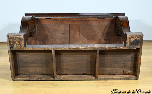 Important Prestige Rosewood Console, Charles X period - Early 19th century