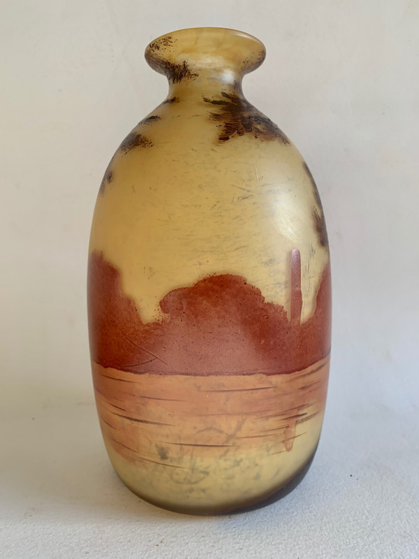 GAUTHIER vase lakescape