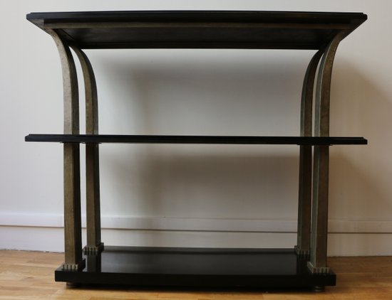 Edgar Brandt - Three-Tray Console