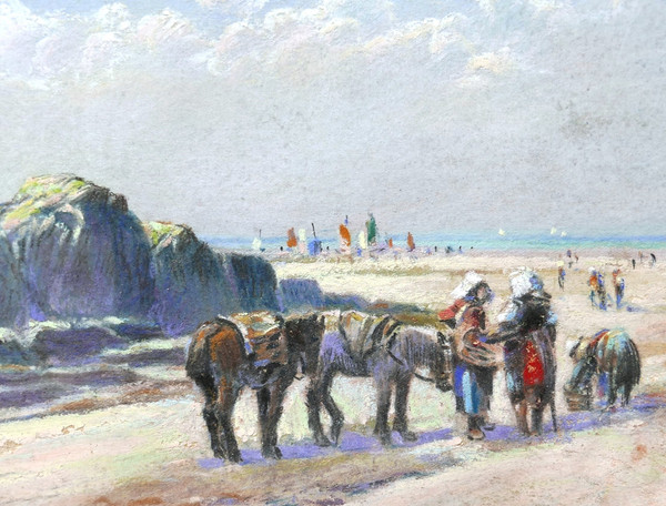 Albert GOUGET, Mareyeuses en Normandie