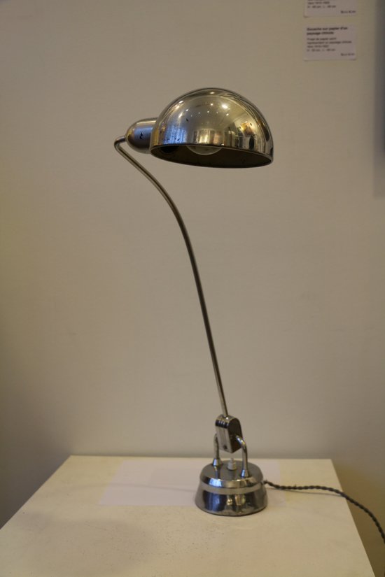 Attribuée à Charlotte PERRIAND (1903 - 1999), lampe de bureau, circa 1950