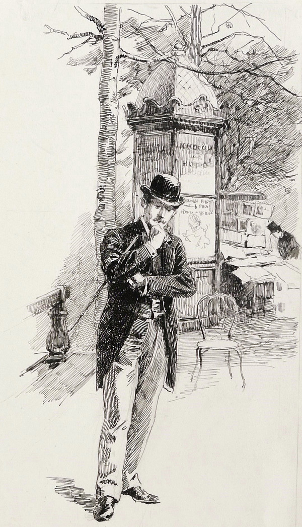 Alcide Théophile ROBAUDI, Two Parisian illustrations