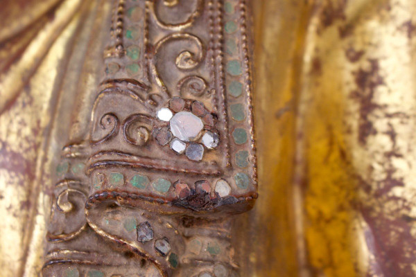 Standing Buddha Burma, Mandalay.