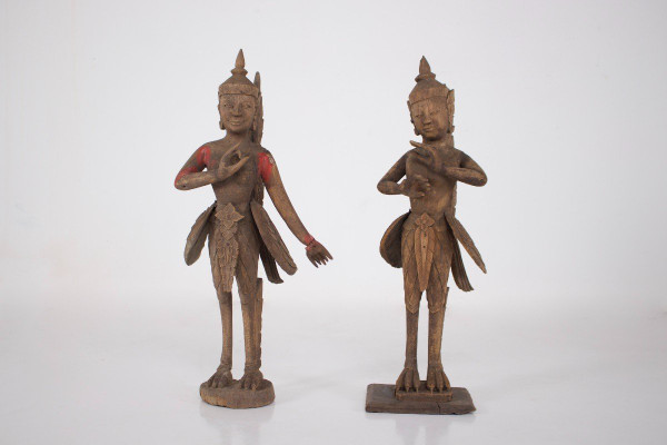 Birmanie, Couple Kinnara & Kinnari