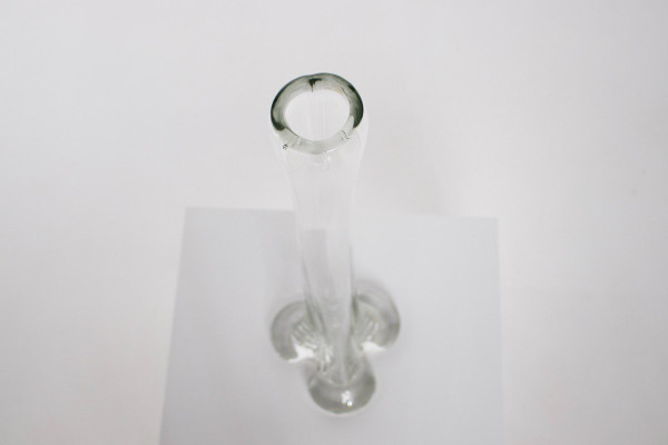 Large Crystal Soliflore Vase.