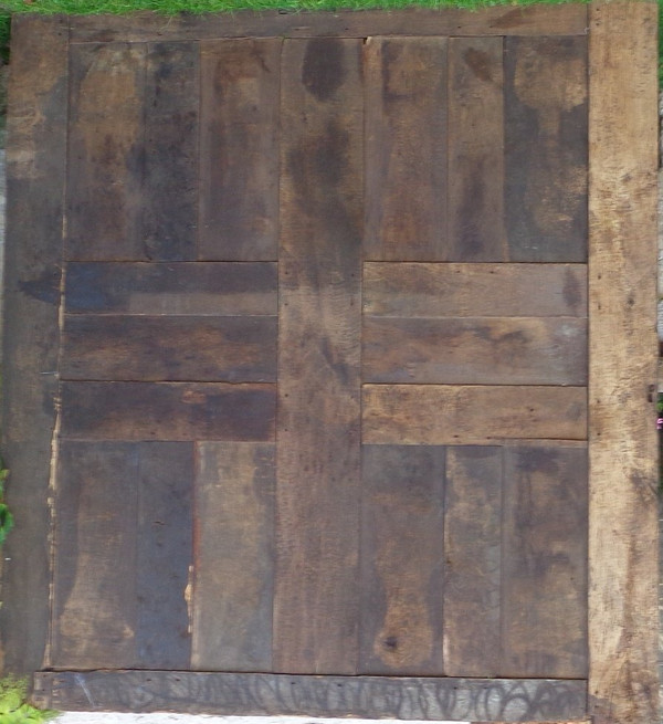 Large Louis XIII Woodwork Panel In Oak Late 17th Century