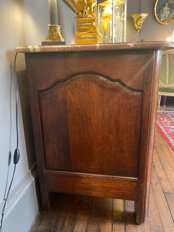 natural wood chest of drawers from the 18th century