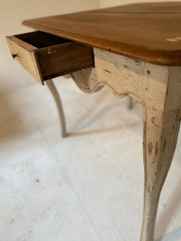 Small Louis XV Table 1 Drawer