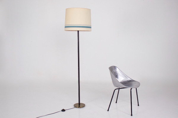 Lampadaire Gainé Cuir, K & L Belysning Sweden.