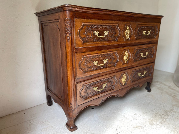 Louis XIV Commode 18th Liège Oak