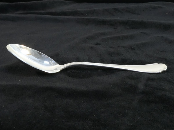 ERCUIS 12 large silver-plated spoons, TRIANON model