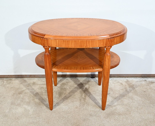 Petite Table en Acajou Clair, Art Déco – 1930