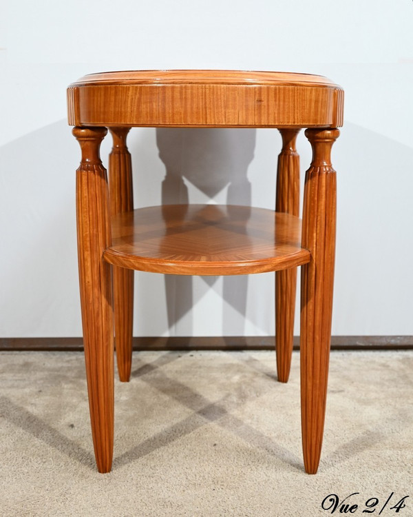 Petite Table en Acajou Clair, Art Déco – 1930