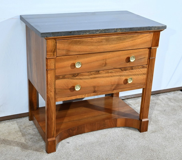 Small Property Chest of Drawers in Walnut, Directoire Period – Early 19th Century