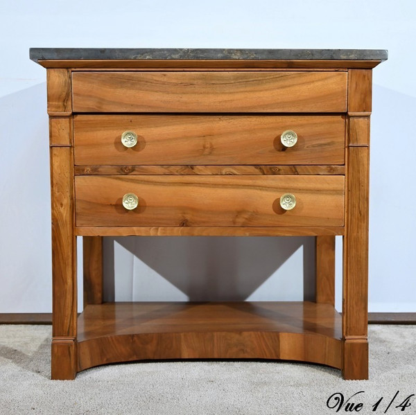 Small Property Chest of Drawers in Walnut, Directoire Period – Early 19th Century