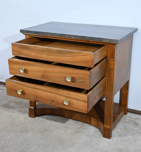 Small Property Chest of Drawers in Walnut, Directoire Period – Early 19th Century