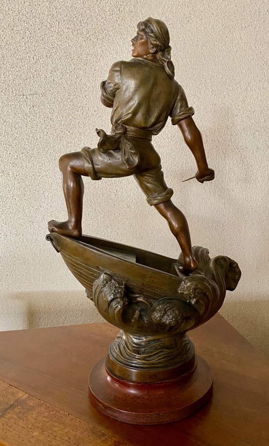 Bronzo di L Raphael "Le Corsaire"