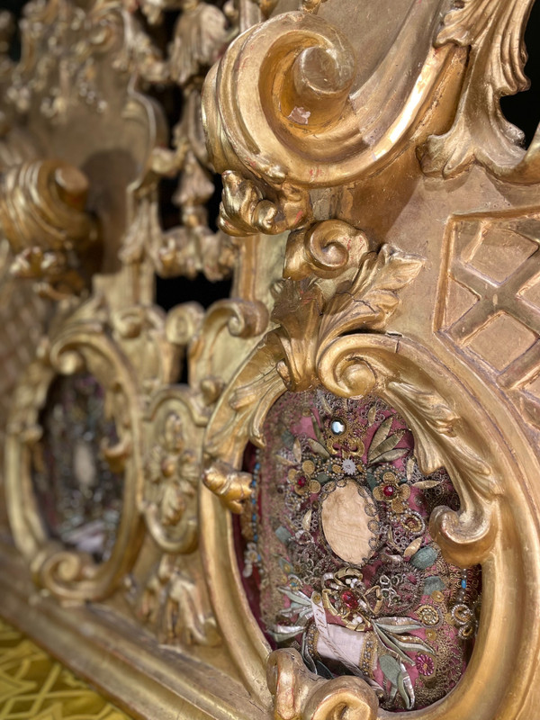 Spectaculaire Reliquaire Monstrance Aux Martyrs  - Fin XVIIe