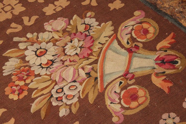 Large Aubusson carpet from the Charles X period