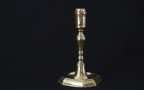 Candlestick Early 18th century, Bronze