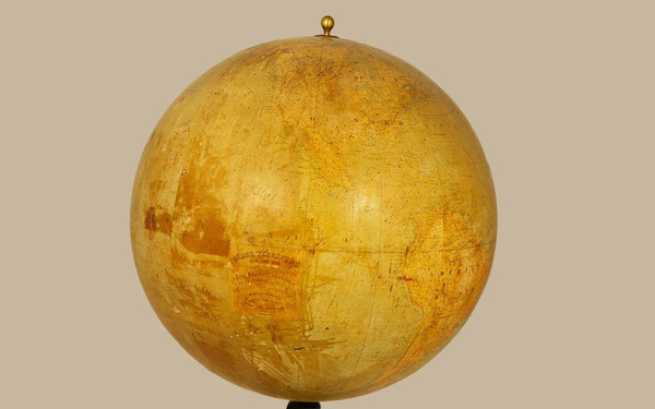 Globe, Bonnefond, 19th century, Diameter 50 Cm