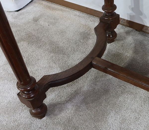 Small Oak Table Office, Louis XVI style - 1920