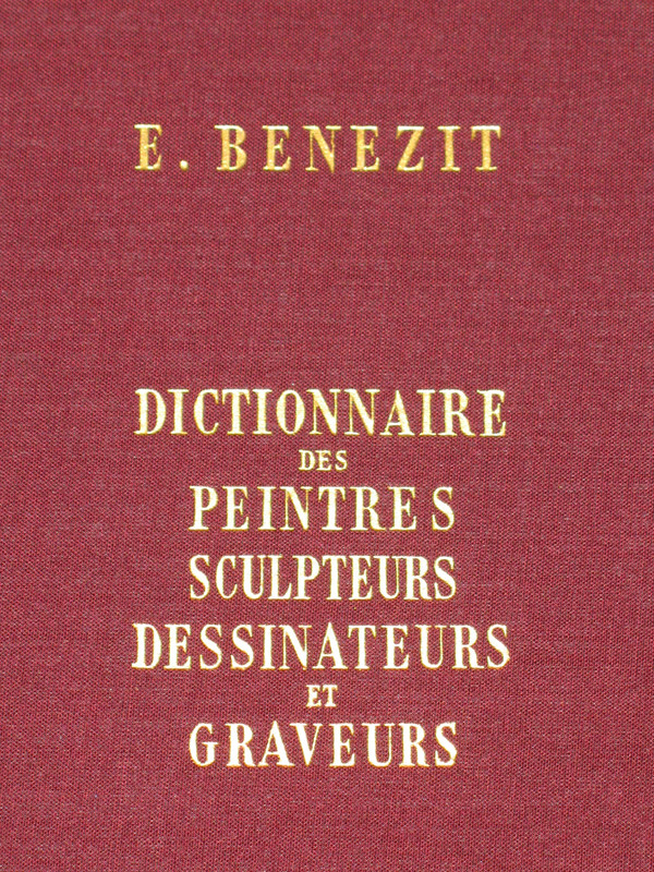 Dictionnaire des peintres sculpteurs dessinateurs et graveurs by E. Bénézit complete 8 volumes