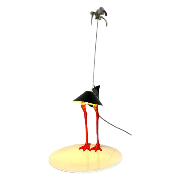 LAMP BY INGO MAURER 1982 MODEL BIbibibi LIMITED EDITION IN METAL / PORCELAIN