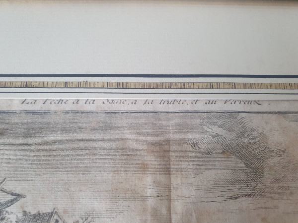 La Pêche ,Jean Baptiste Guélard , Radierung , 18.