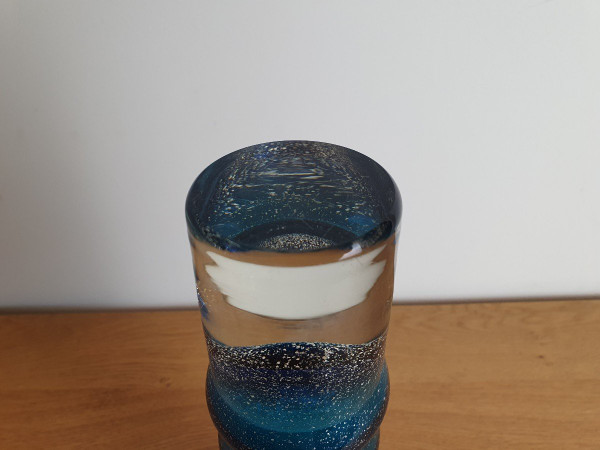 Vase , Glas , Design , Skandinavisch Oder Italienisch , XX°.