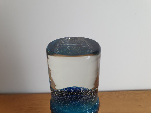 Vase , Glas , Design , Skandinavisch Oder Italienisch , XX°.