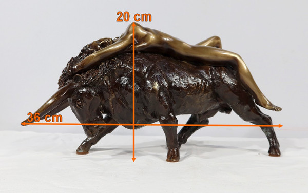 Bronzo “La Dea Europa che incontra il Toro”, firmato Majera – 20°